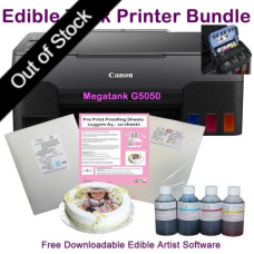 A4 Edible Hobby Printer based on a Canon Pixma G5050 MegaTank Printer - Build a Bundle