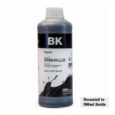 500ml of InkTec K3 Wide Format Ink Light Light Black.