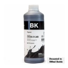 500ml of InkTec K3 Wide Format Ink Matte Black.