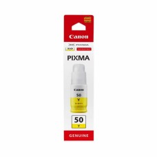 GI-50 Yellow Dye Genuine OEM Canon Bottle of Ink - 70ml.