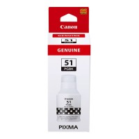 GI-51 Black Pigment Genuine OEM Canon Bottle of Ink - 135ml.