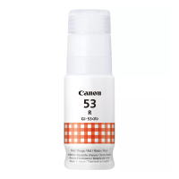 GI-53 Red Dye Genuine OEM Canon Bottle of Ink..