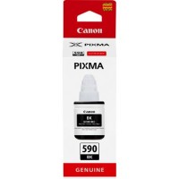 CA-GI-590 Black Pigment Genuine OEM Canon Bottle of Ink - 135ml.