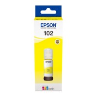 EP-102 Yellow Dye Genuine OEM Epson Bottle of Ink..