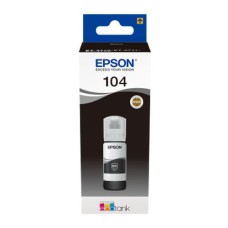 EP-104 Black Dye Genuine OEM Epson Bottle of Ink.