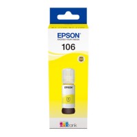 EP-106 Yellow Dye Genuine OEM Epson Bottle of Ink.