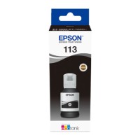 EP-113 Black Pigment Genuine OEM Epson Bottle of Ink.