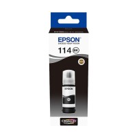 A 70ml Bottle of Epson 114 Series Pigment Black Ink for ET8500 & ET-8550 Printers.