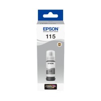 A 70ml Bottle of Epson 115 Series Grey Ink for L8160 & L8180 Printers.