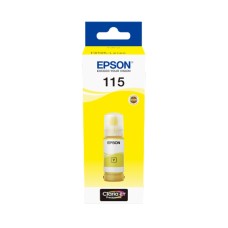 A 70ml Bottle of Epson 115 Series Yellow Ink for L8160 & L8180 Printers.