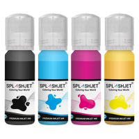 Set of 4 Colour inks compatible with Epson 101 & 102 Bottled inks.