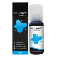 70ml Bottle of Cyan Dye Sublimation Ink for Epson EcoTank Printers using 101 or 102 Series Inks.