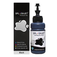 70ml Bottle of Black Dye Sublimation Ink for Epson EcoTank Printers using 664 Series Inks.