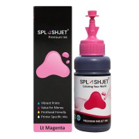 70ml Bottle of Light Magenta Dye Sublimation Ink for Epson EcoTank Printers using 673 Series Inks.