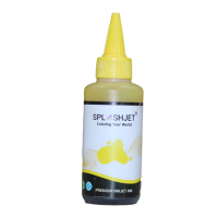 100ml Bottle of Yellow Archival Ink, for Epson Printers using Dye Inks, Splashjet