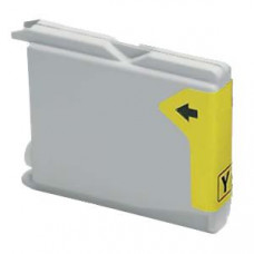 Compatible Cartridge for Brother LC970/LC1000 Yellow Ink Cartridge - XL.