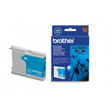 Brother LC1000 Genuine Cartridge Cyan.