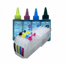 Brother Compatible LC1240 Extended Refillable Cartridges with 400ml of Archival Ink.