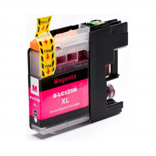 Compatible Cartridge for Brother LC125XL Magenta Ink Cartridge.