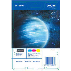 Brother LC1280 Genuine Cartridge Set - CMY.