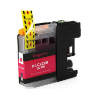 Compatible Cartridge for Brother LC223 Magenta Ink Cartridge - XL.