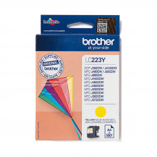 Genuine Cartridge for Brother LC223 Yellow Ink Cartridge.