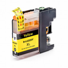 Compatible Cartridge for Brother LC225XL Yellow Ink Cartridge.