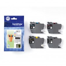 Brother LC3217 Genuine Cartridge Set - CMYK.