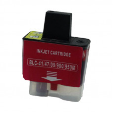 Magenta Compatible Ink Cartridge to replace a Brother LC900 Ink Cartridge.