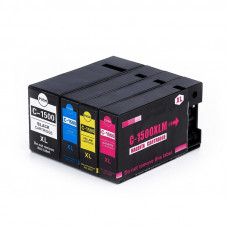 Compatible Cartridge for Canon PGI-1500 High Capacity Ink Cartridge Set.