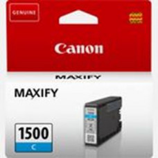 Genuine Cartridge for Canon PGI-1500 C Cyan Ink Cartridge.