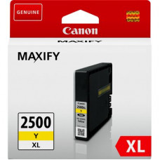 Genuine Cartridge for Canon PGI-2500XLY High Capacity Yellow Ink Cartridge.