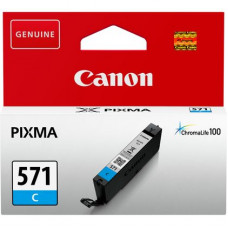 Genuine Cartridge for Canon CLI-571 Cyan Ink Cartridge.