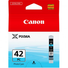 Genuine Canon CLI-42PC Photo Cyan Ink Cartridge.