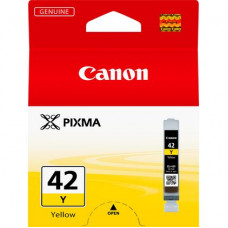 Genuine Canon CLI-42Y Yellow Ink Cartridge.