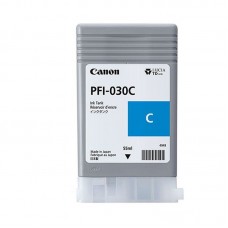 Genuine Cartridge for Canon PFI-030C Cyan Ink Cartridge.