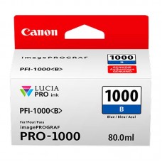 Genuine Cartridge for Canon PFI-1000B Blue Ink Cartridge.