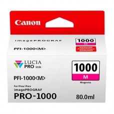 Genuine Cartridge for Canon PFI-1000M Magenta Ink Cartridge.