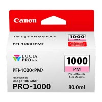 Genuine Cartridge for Canon PFI-1000PM Photo Magenta Ink Cartridge.