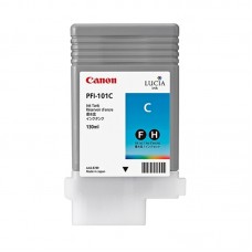 Genuine Cartridge for Canon PFI-101C Cyan Ink Cartridge.