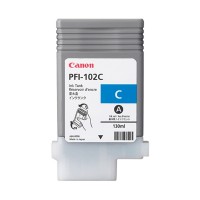 Genuine Cartridge for Canon PFI-102C Cyan Ink Cartridge.