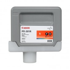 Genuine Cartridge for Canon PFI-301R Red Ink Cartridge.