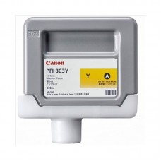 Genuine Cartridge for Canon PFI-303Y Yellow Ink Cartridge.