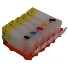 Canon BCI-3e/BCI-6 - (5Cartridges) Refillable Cartridge Set