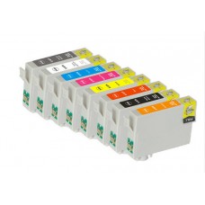 Compatible Cartridge Set For Epson Stylus Photo R1900.