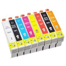 Compatible Cartridge Set For Epson Stylus Photo R2000.