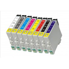 Compatible Cartridge Set For Epson Stylus Photo R800.