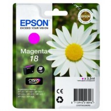 Epson Branded T1803 Magenta Ink Cartridge.