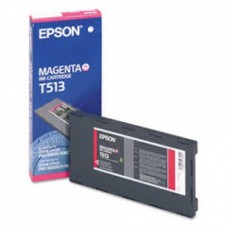 Epson Wide Format T513 Magenta Ink Cartridge.