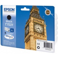 Epson WorkForce Pro T7031 Black Ink Cartridge.